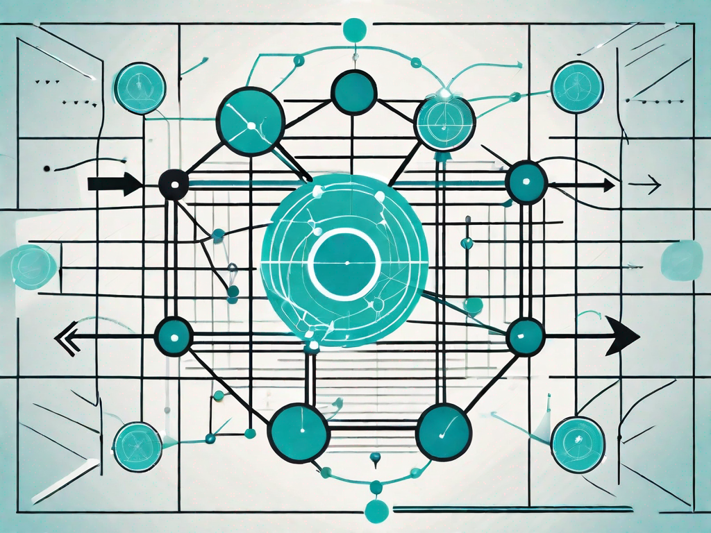 A structured grid or network