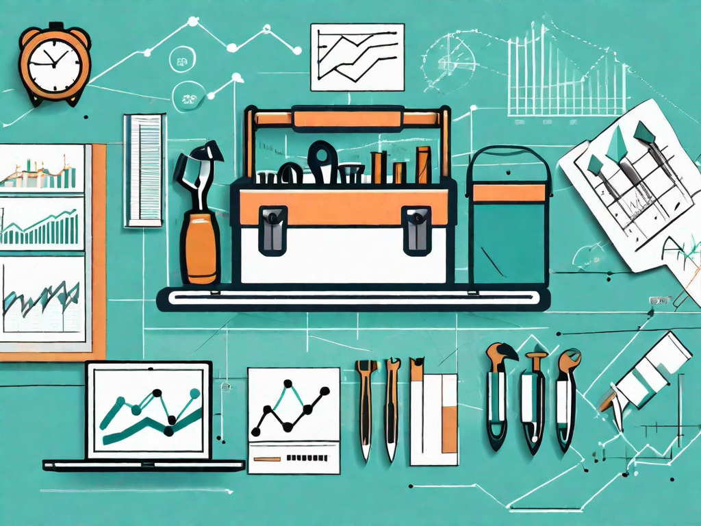 A toolbox with seven different tools symbolizing the essential business analysis strategies