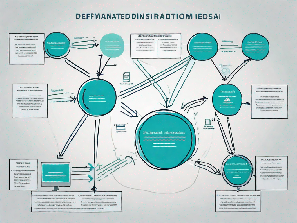 A flowchart or diagram that represents the idef (integrated definition) method used in business analysis