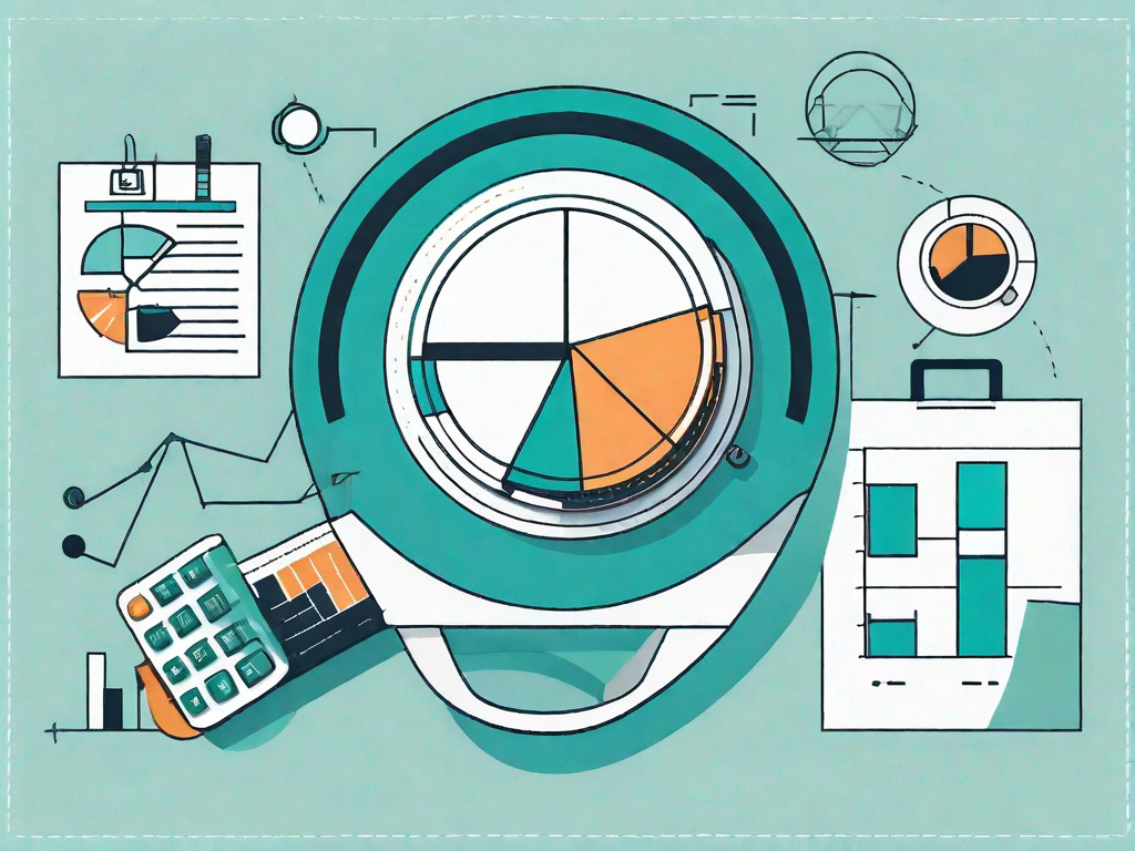 A pie chart divided into different sections representing various benefits of business analysis