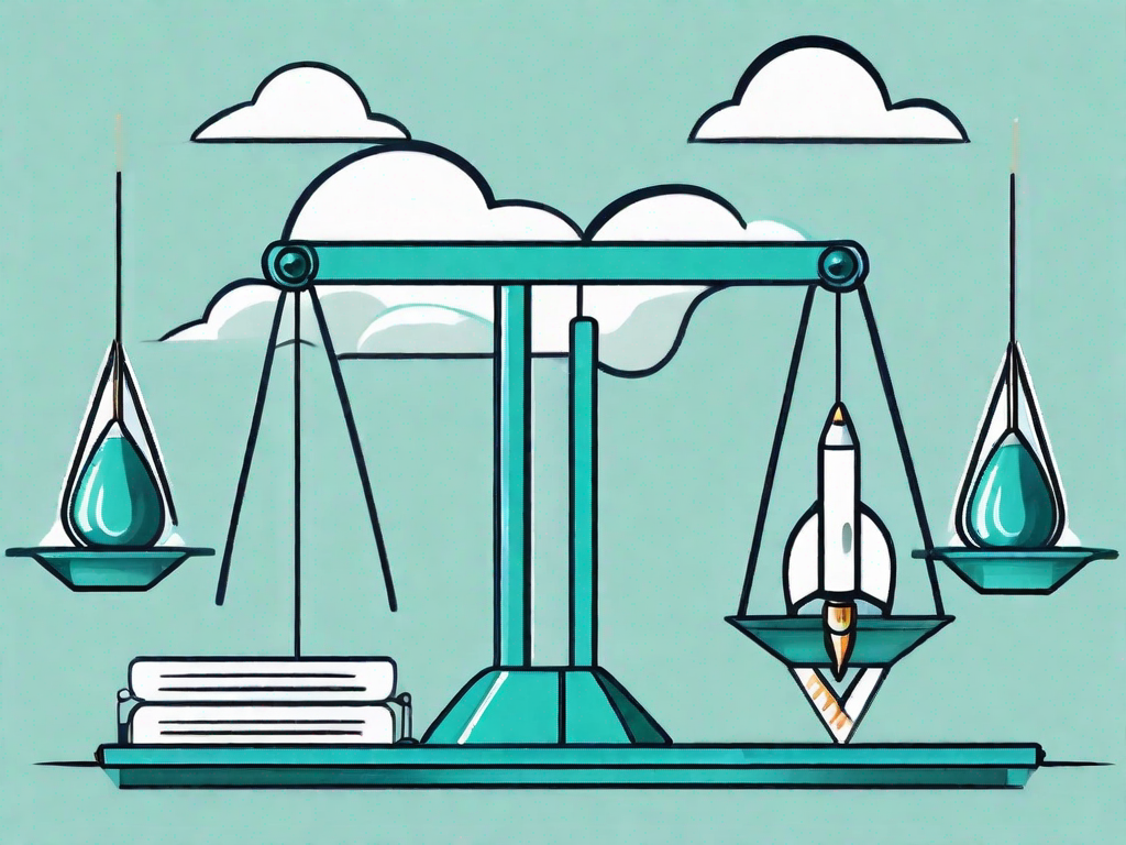 A symbolic balance scale