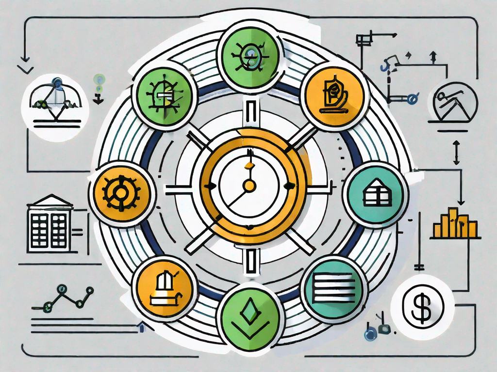 A cycle chart showing various stages of requirements management