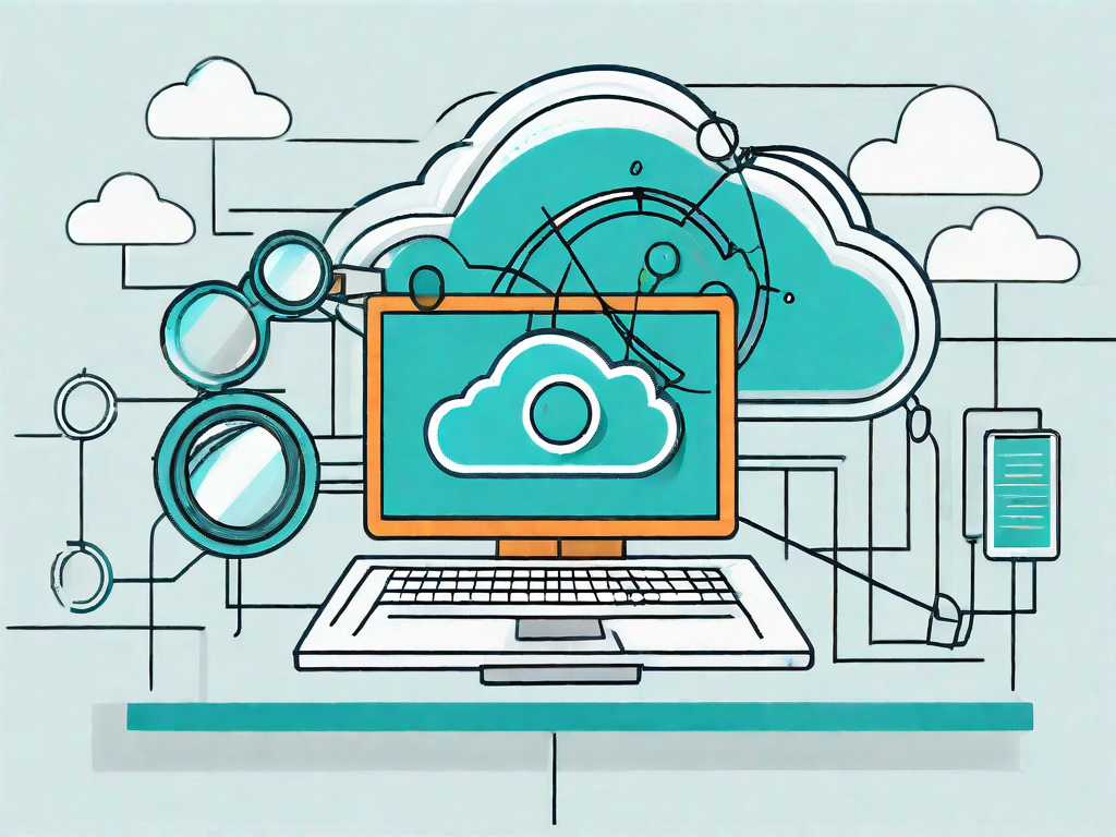 A cloud-based software system with various interconnected modules