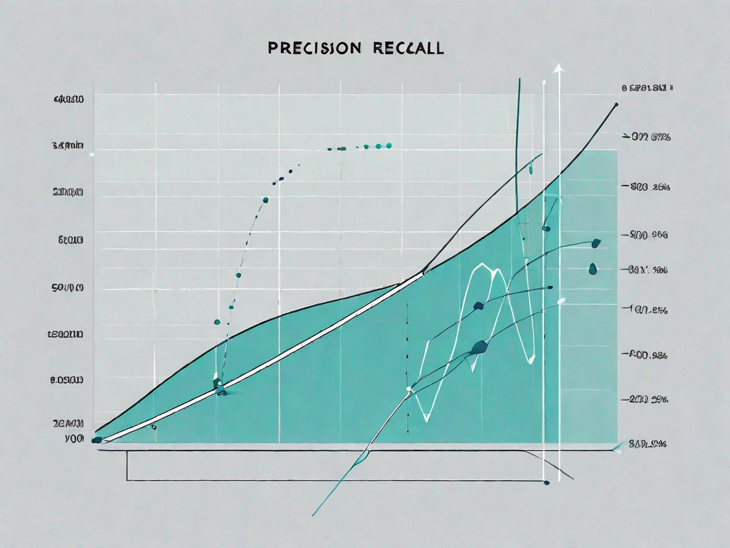 A precision-recall curve graph