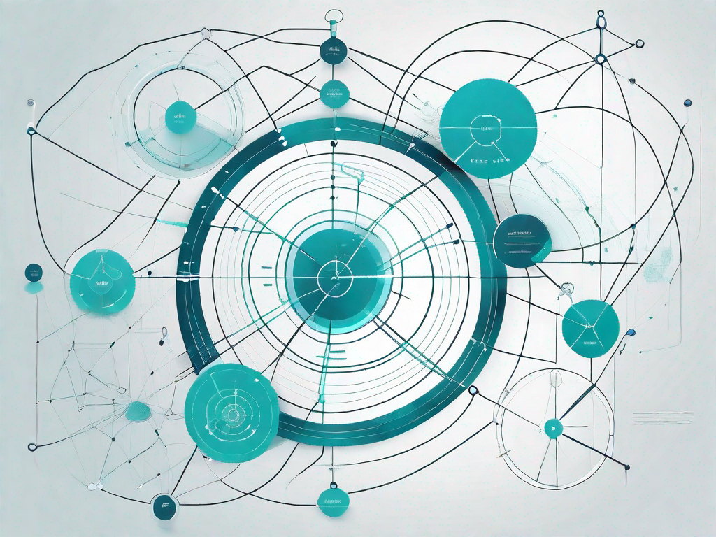 A complex web of interconnected pathways