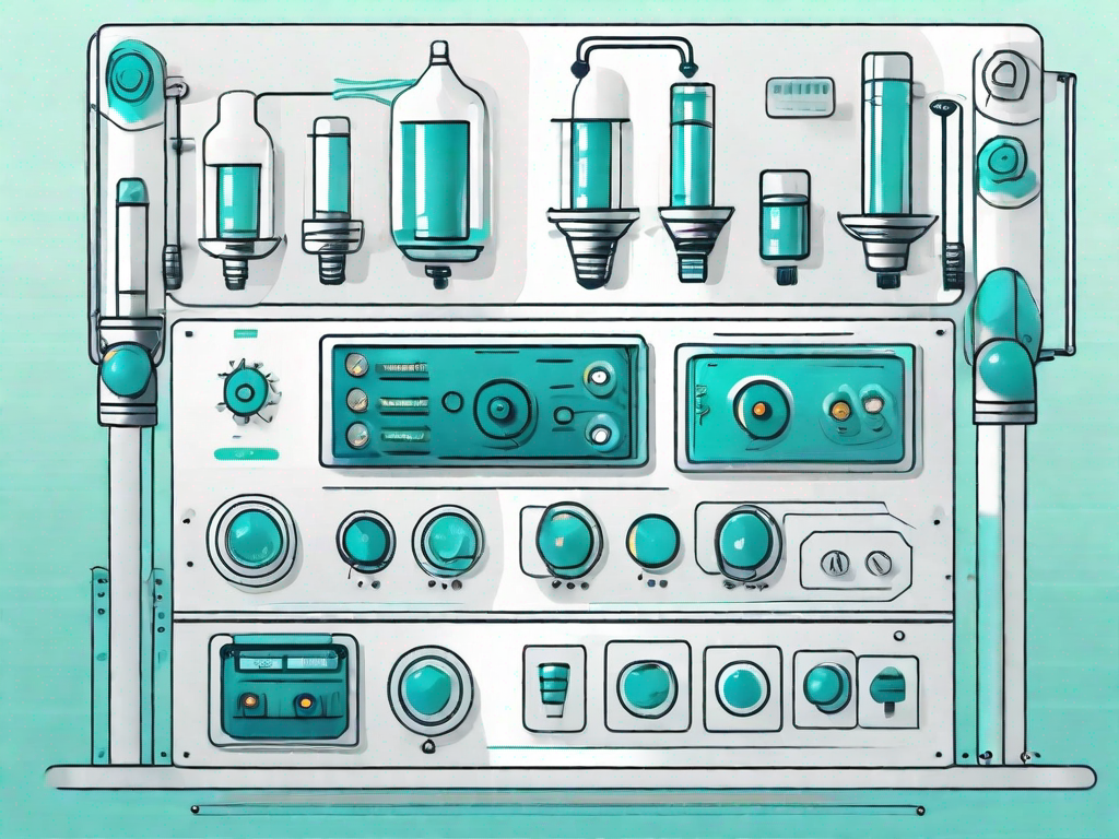 A control panel with various buttons and switches symbolizing customization options