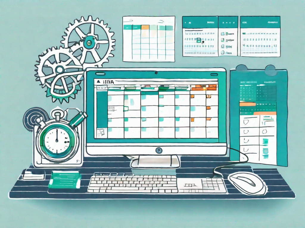 A desktop computer with jira software interface on the screen