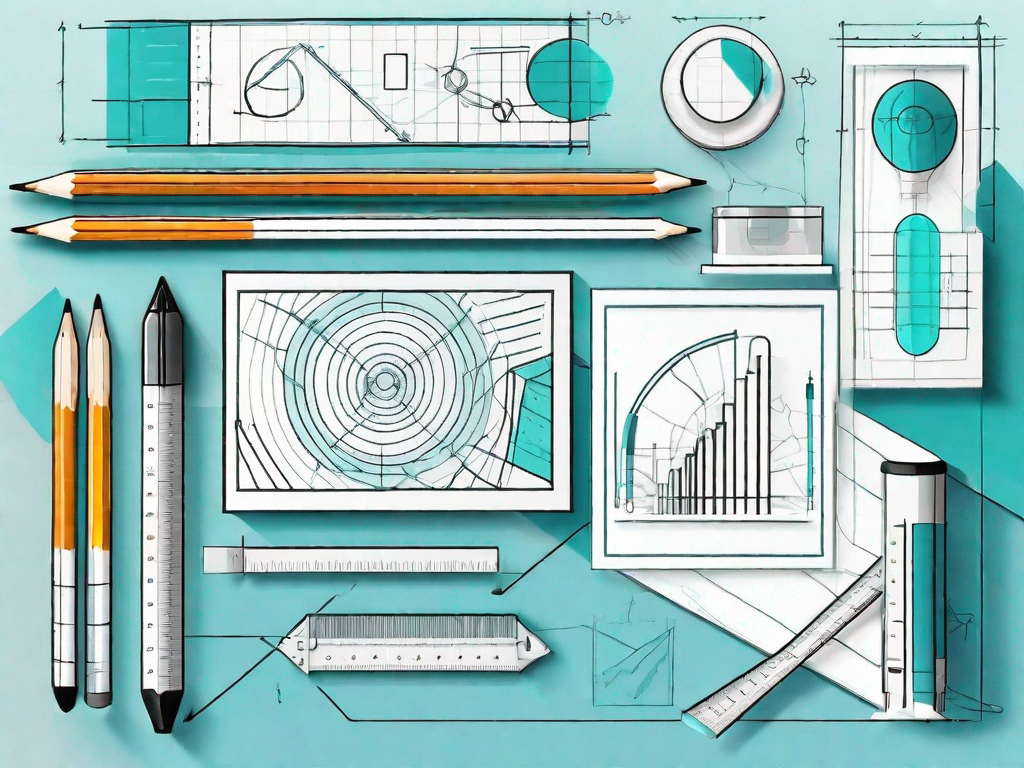 Various design tools like rulers