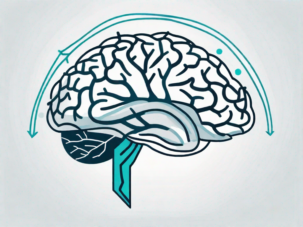 A brain with various interconnected nodes