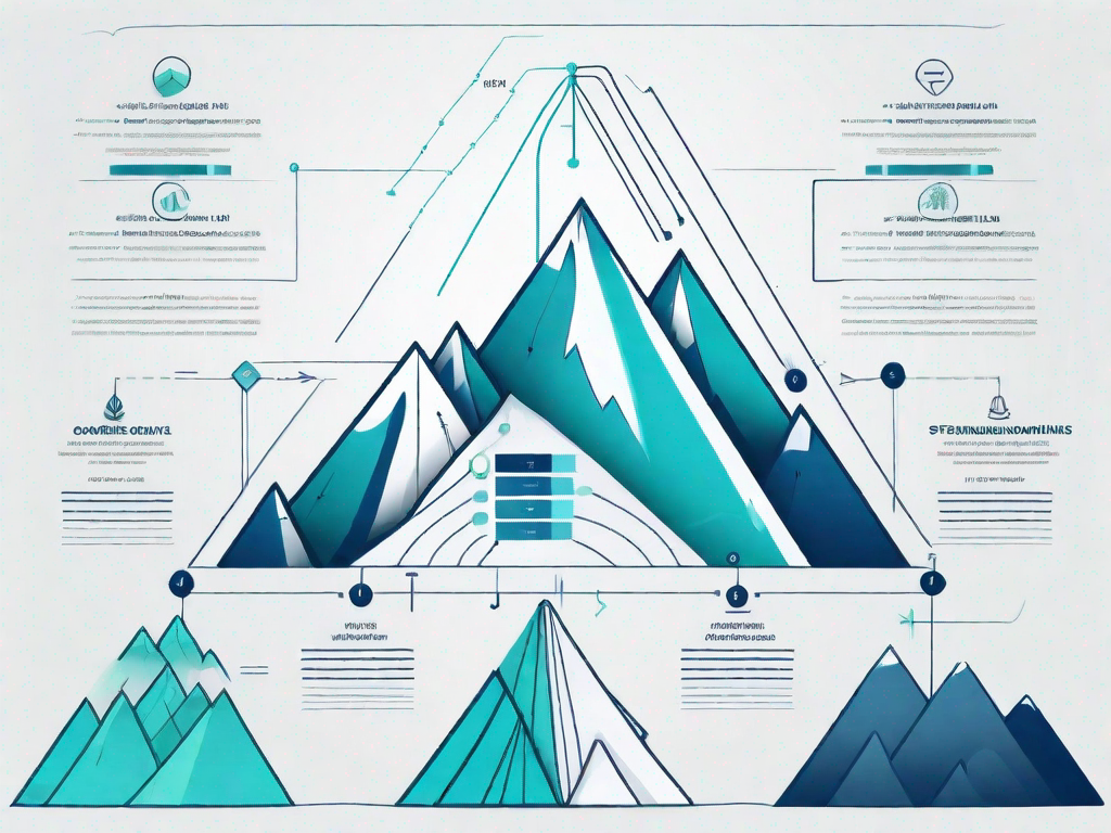 A streamlined workflow chart with various stages