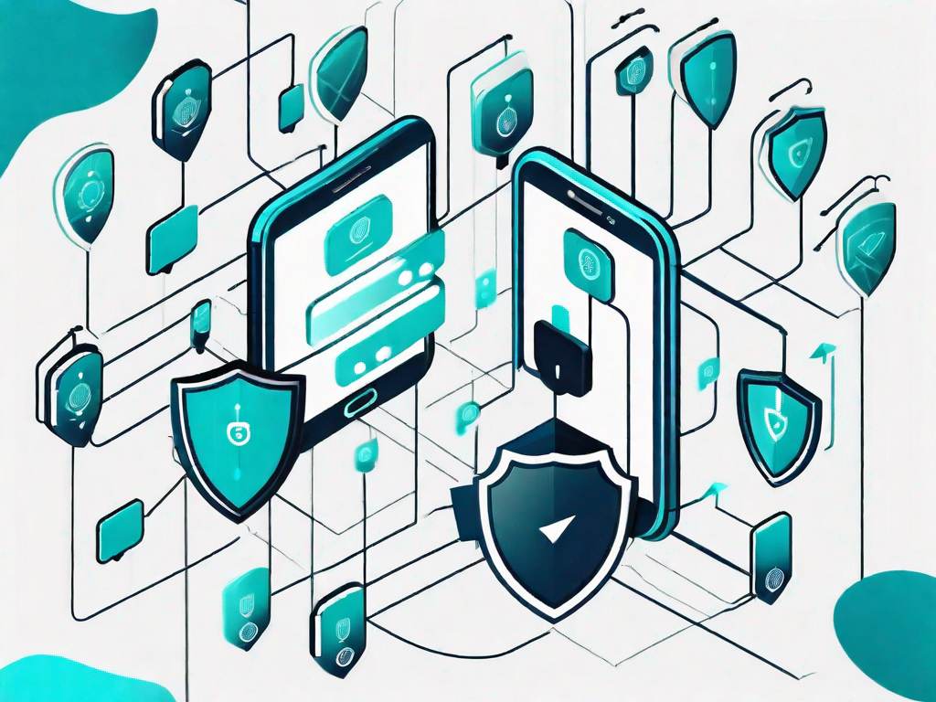 Various mobile apps connected by a secure network