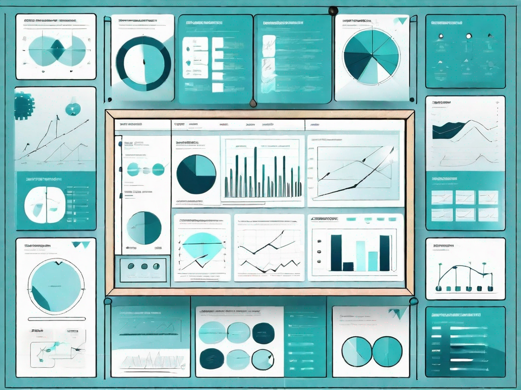 A digital project management board with various tasks