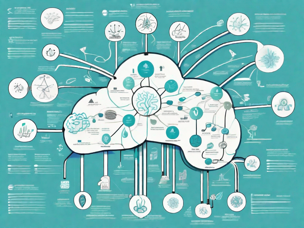 A mind map and an affinity diagram