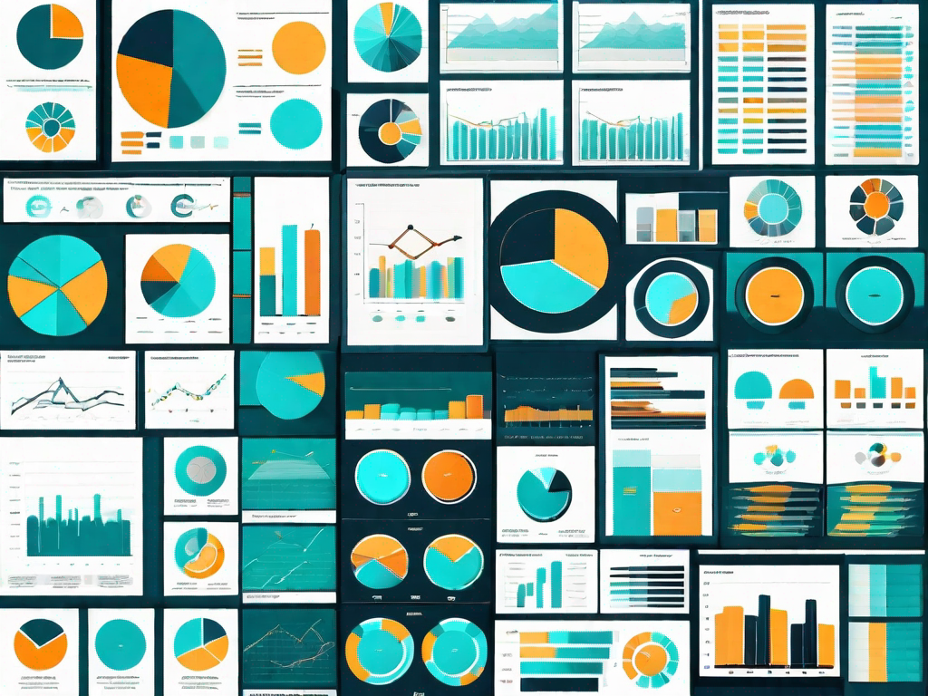 Various data charts and graphs representing nominal data