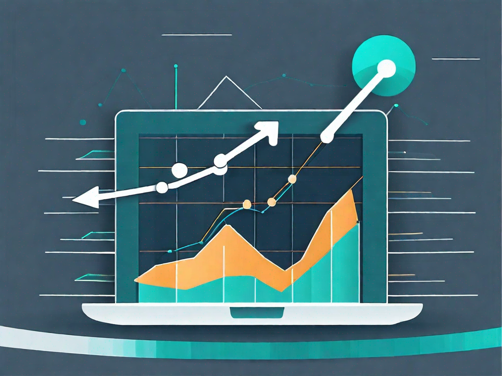 A computer screen displaying bar graphs and pie charts representing net promoter score analytics