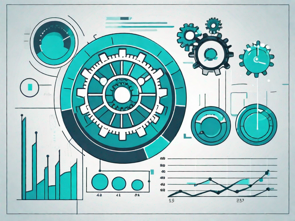 A bar chart and pie chart with scores and data elements