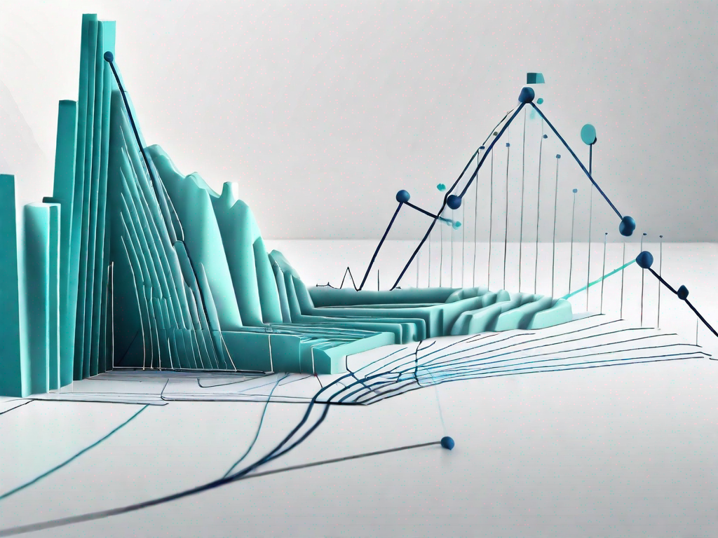 A 3d graph representing data points