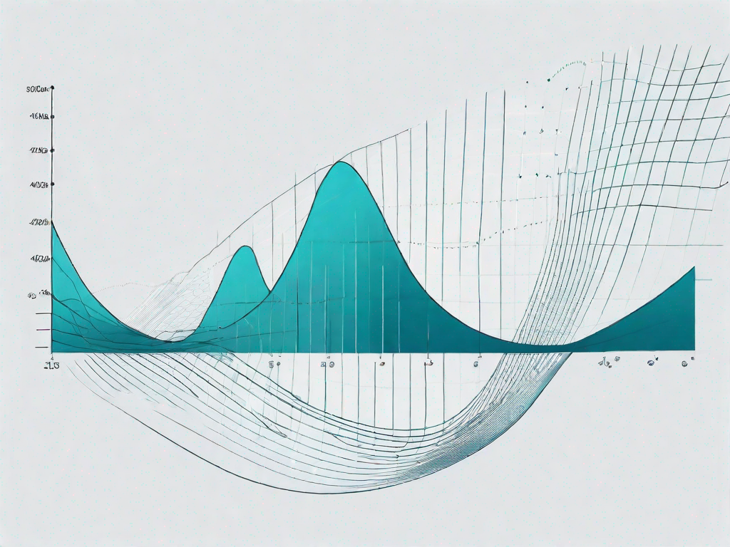 A graph with plotted data points and a curved line passing through them