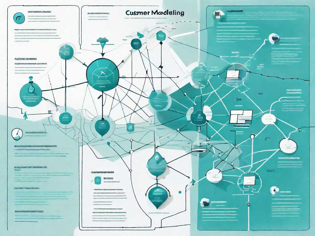 A complex web or map-like structure