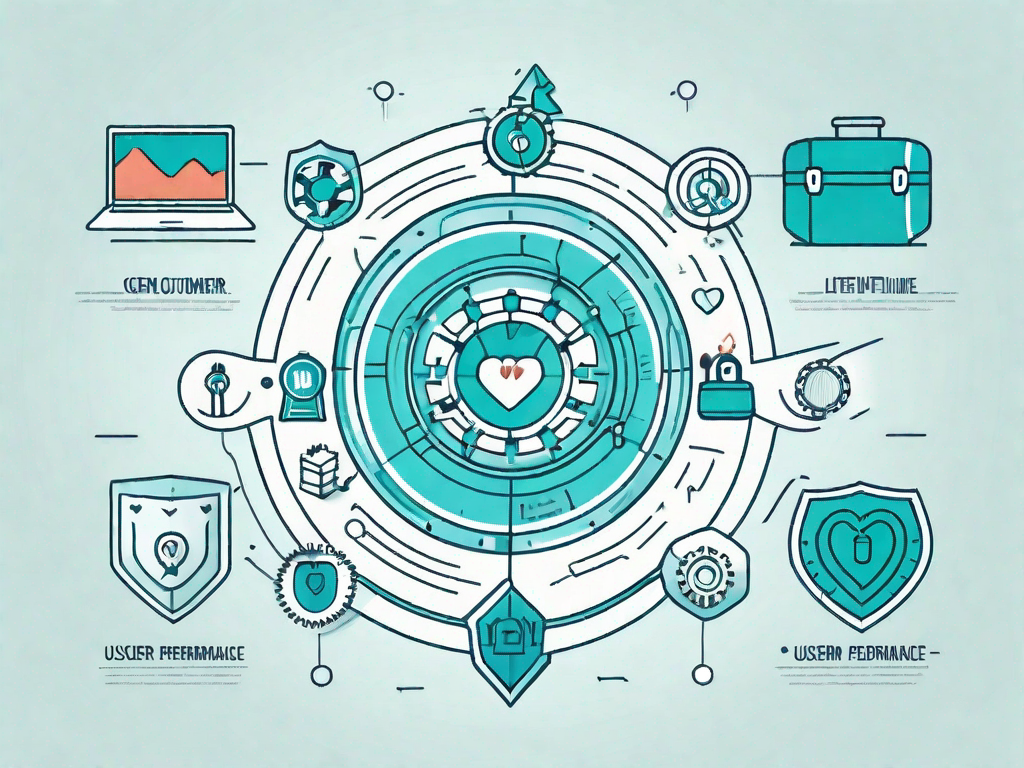 A roadmap that represents the customer journey