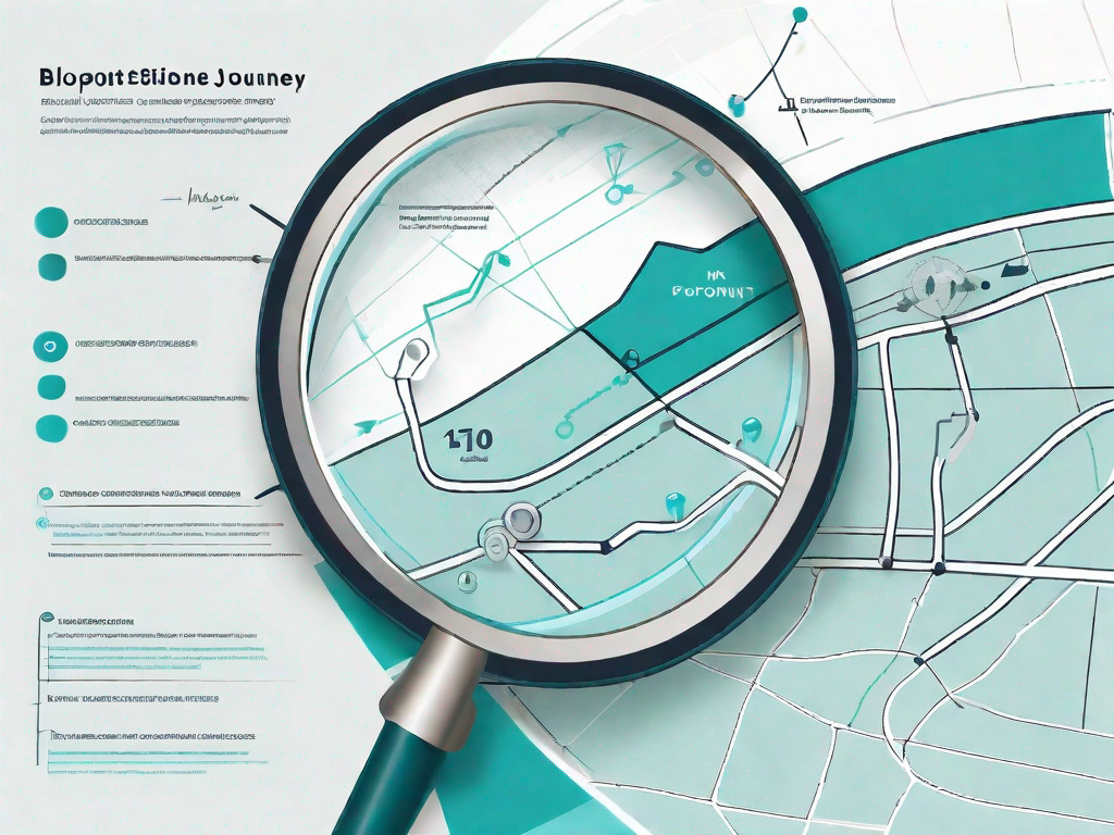 A navigational map representing the customer journey