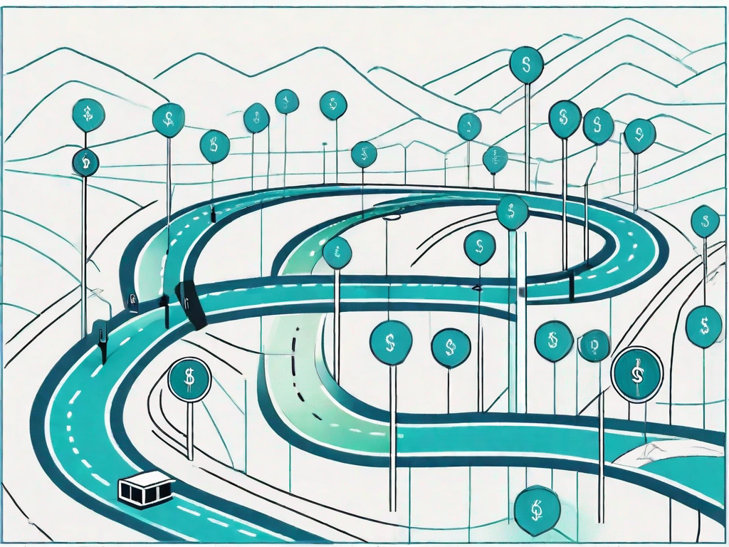 A roadmap symbolizing the customer journey