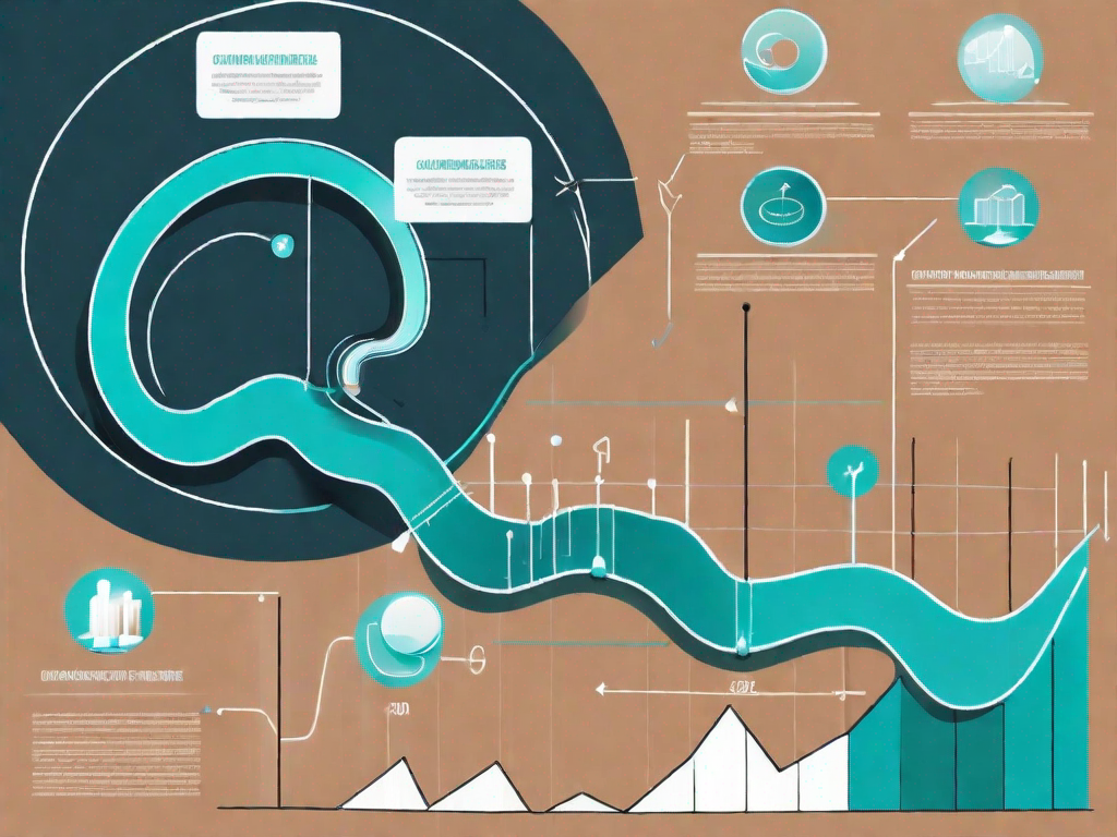 A winding path symbolizing the customer journey