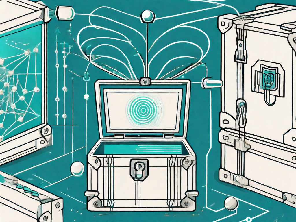 A quantum computer with various pathways branching out