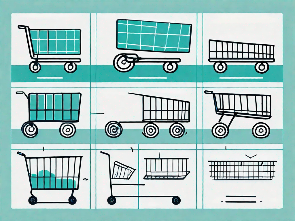 A business model canvas with different stages of a customer journey