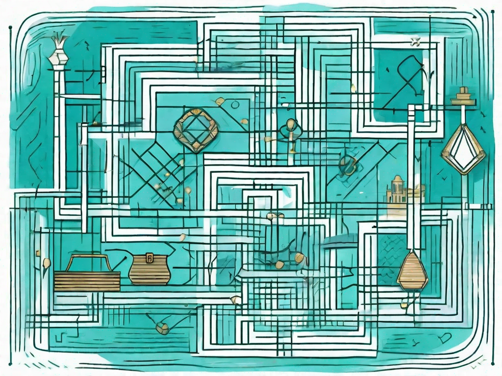 A complex matrix grid