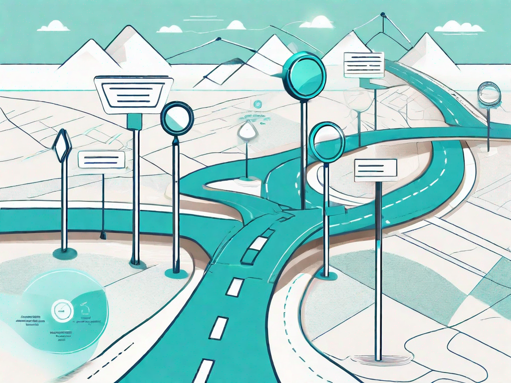 A roadmap symbolizing the customer journey