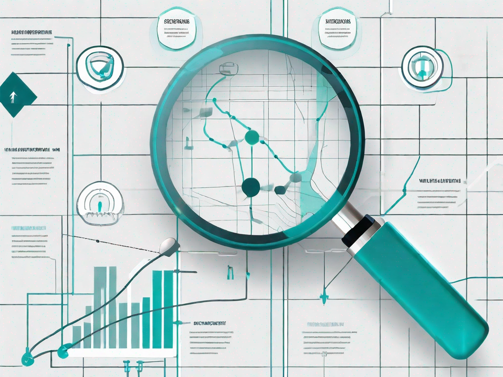 A road map with various checkpoints symbolizing the customer journey