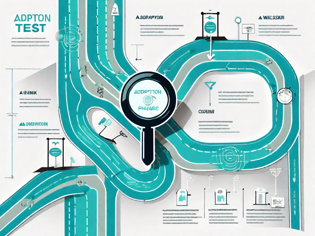 A roadmap representing the customer journey