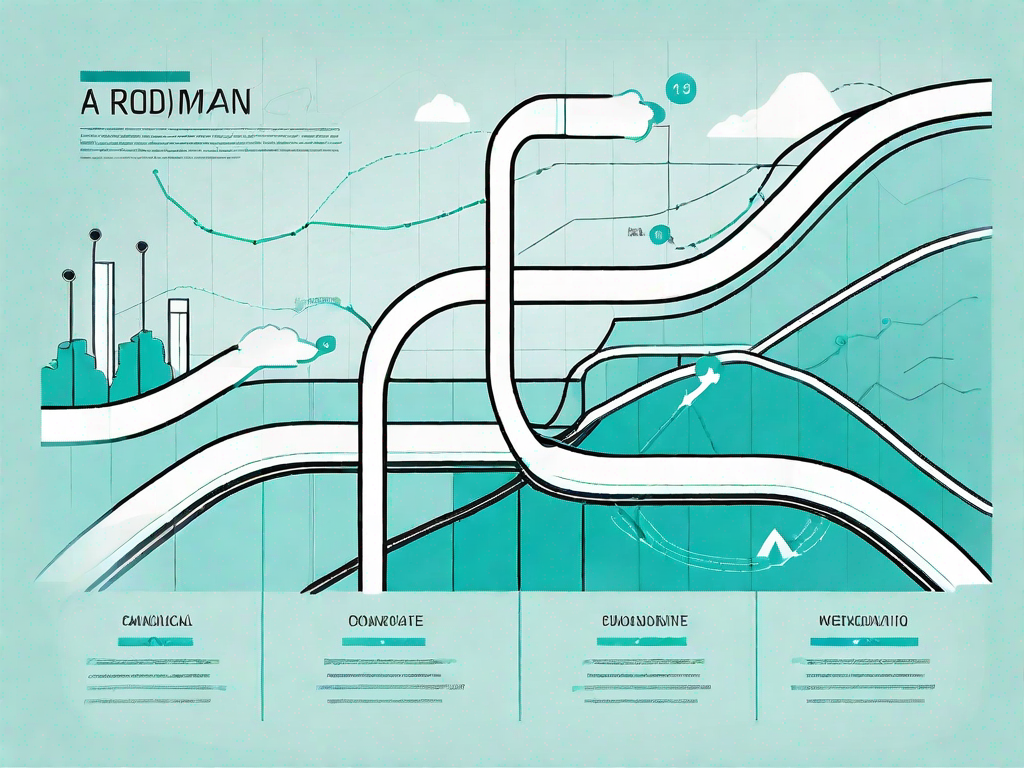 A roadmap intertwined with statistical graphs