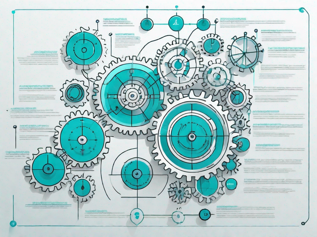 A detailed work breakdown structure chart branching into various elements related to value proposition development