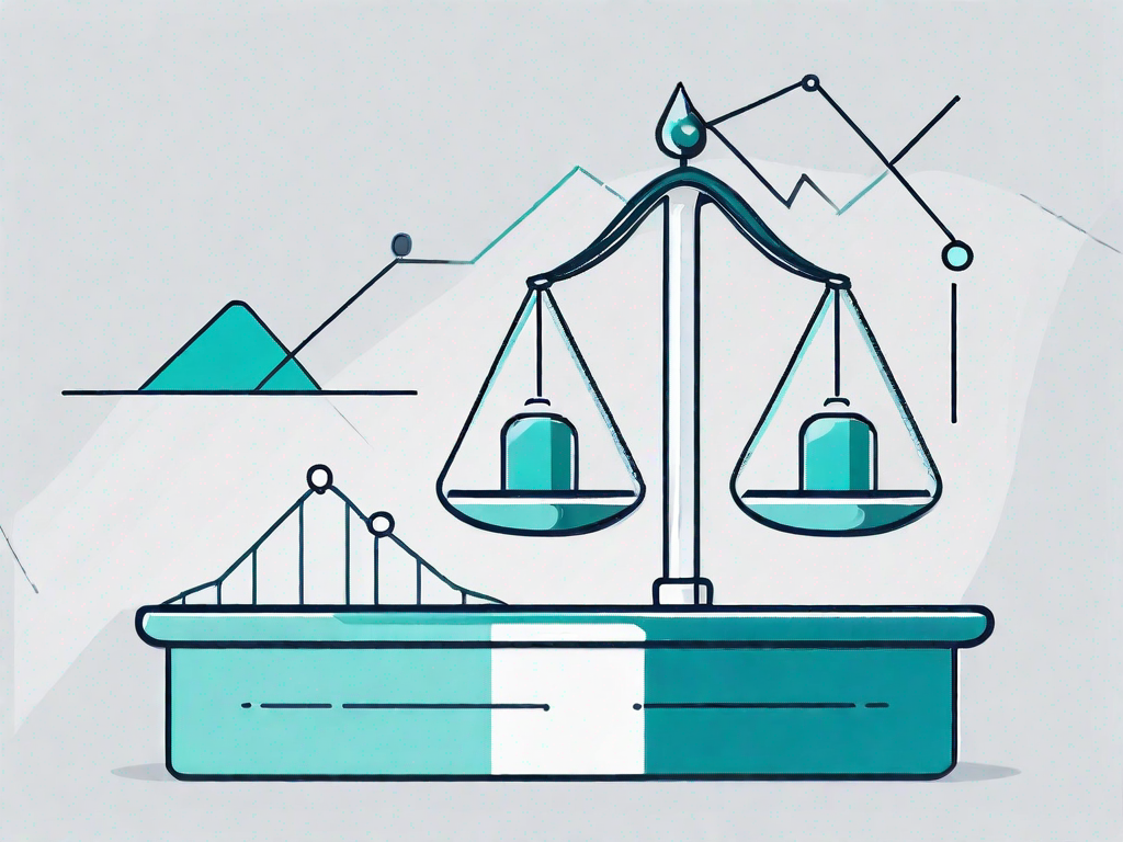 A scale balancing a product and a graph