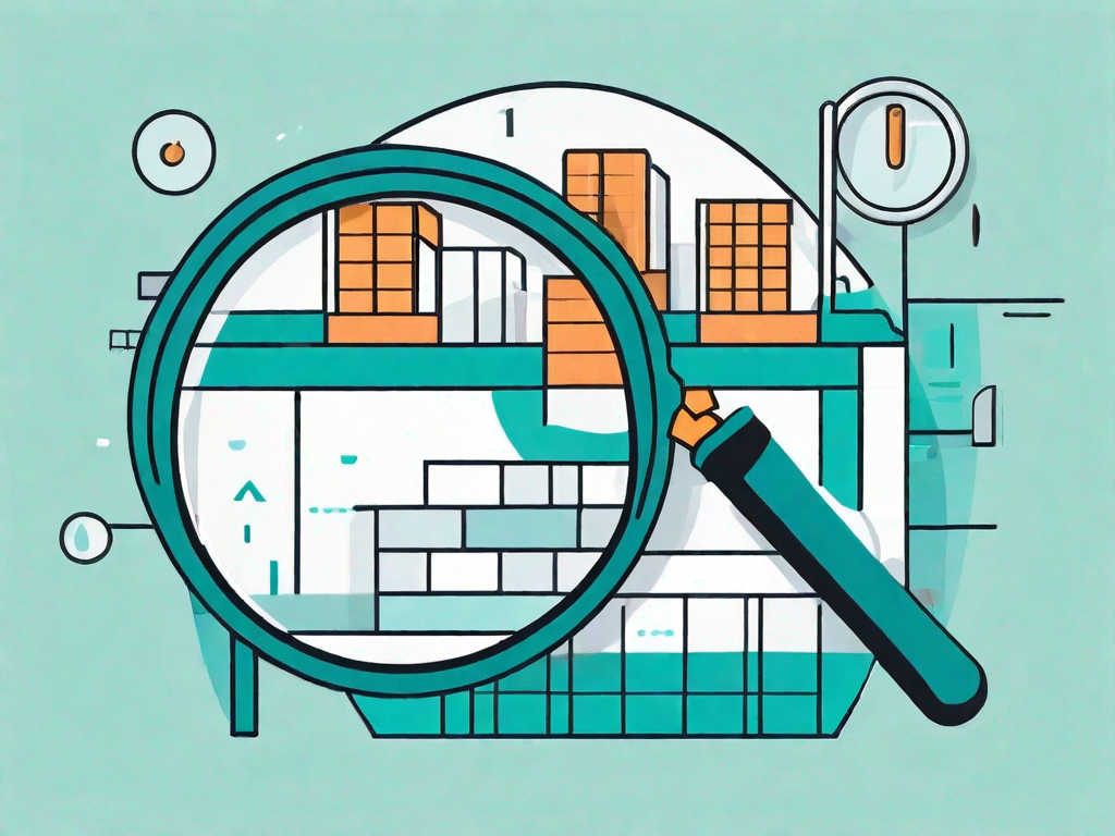 A magnifying glass focusing on a set of performance gauges