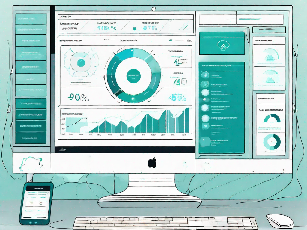 A computer screen displaying an email campaign dashboard