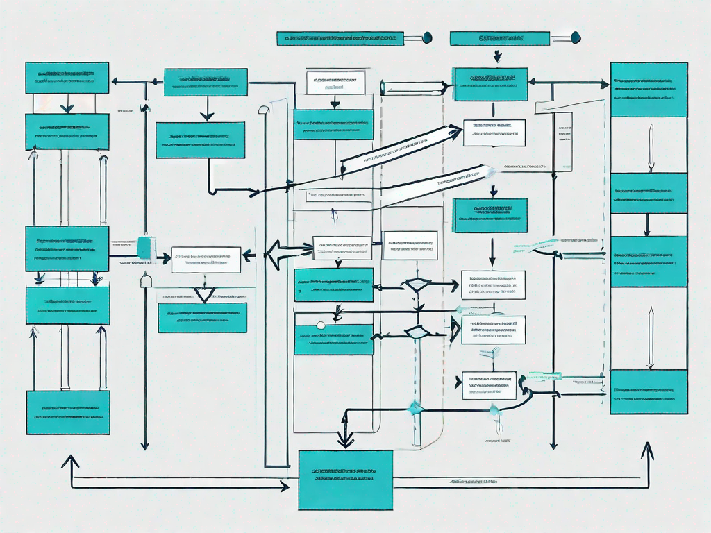 A flowchart or a diagram representing a use case model