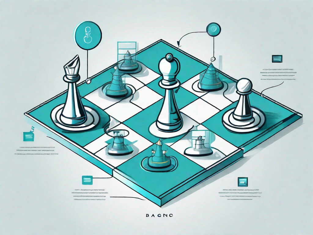 A roadmap with various stages representing the customer journey