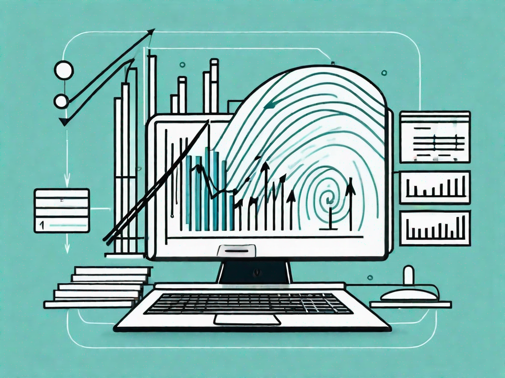 A computer running a monte carlo simulation