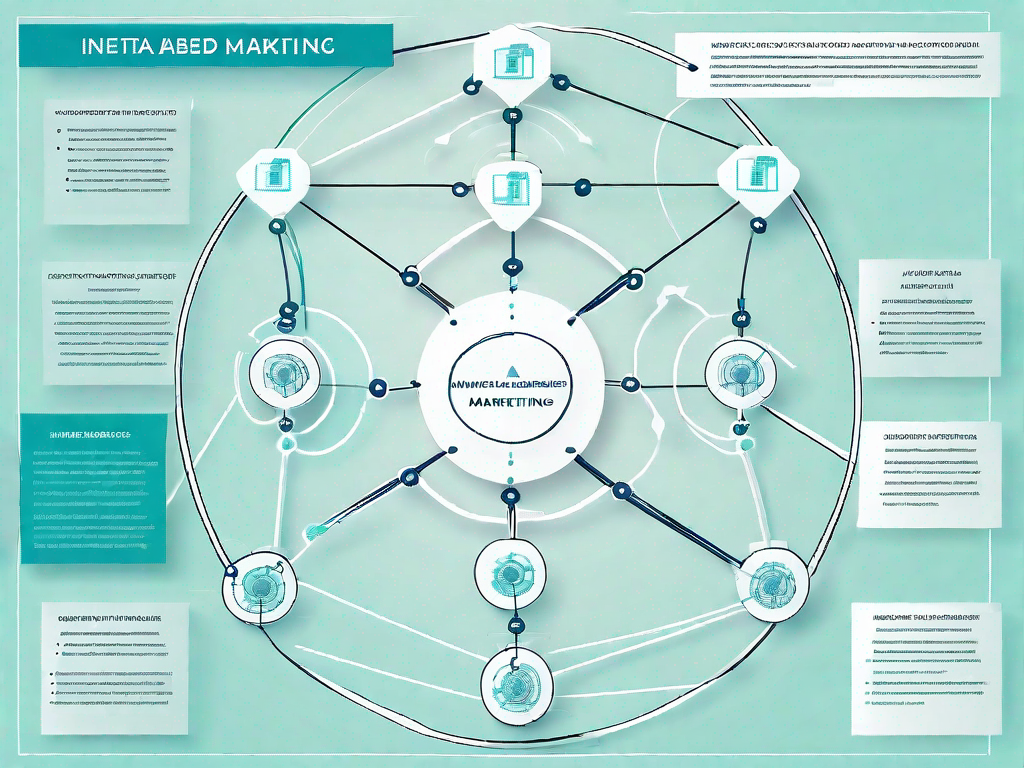 A data flow diagram with various interconnected nodes and pathways