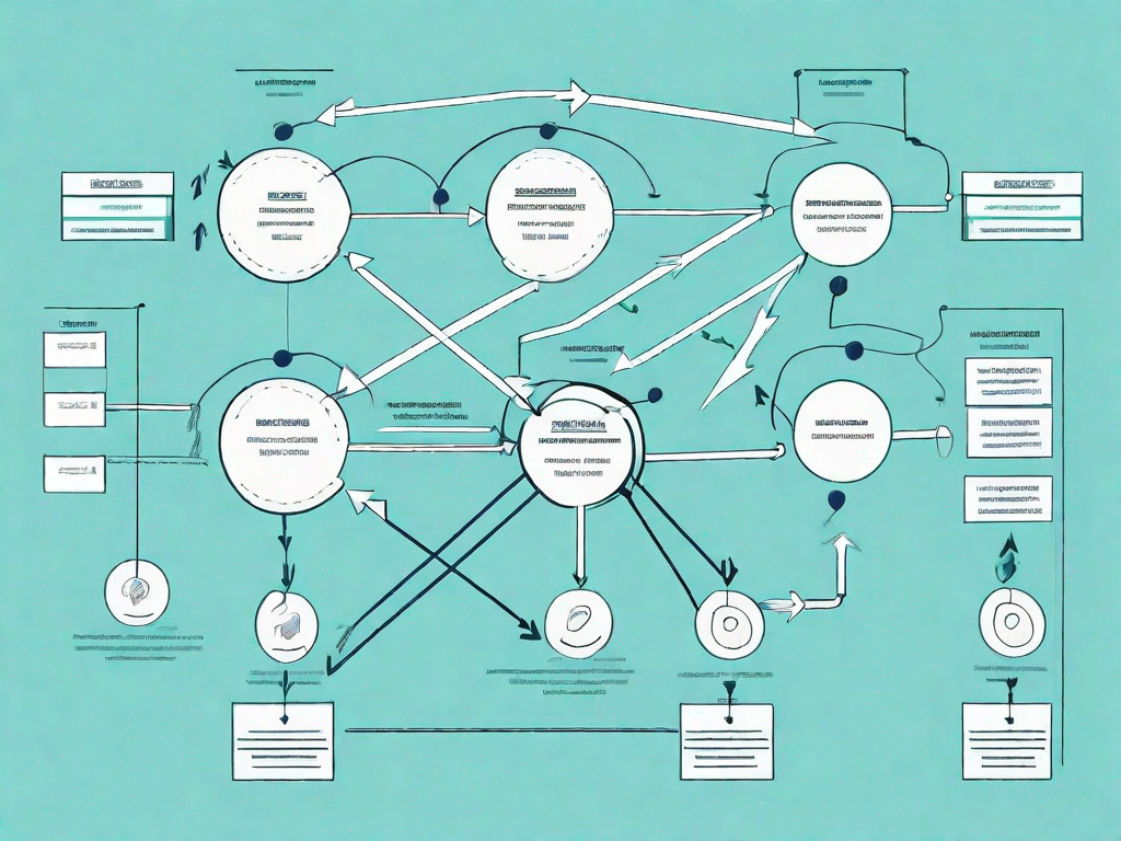 A data flow diagram with various interconnected nodes symbolizing different bundling offers