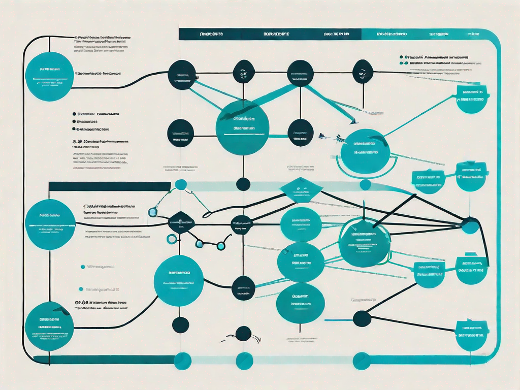 A loyalty card on a critical path chart