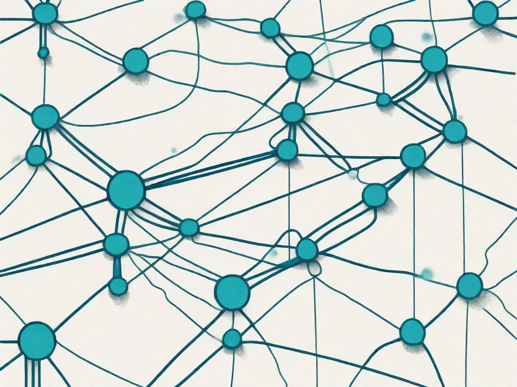 A network of interconnected nodes