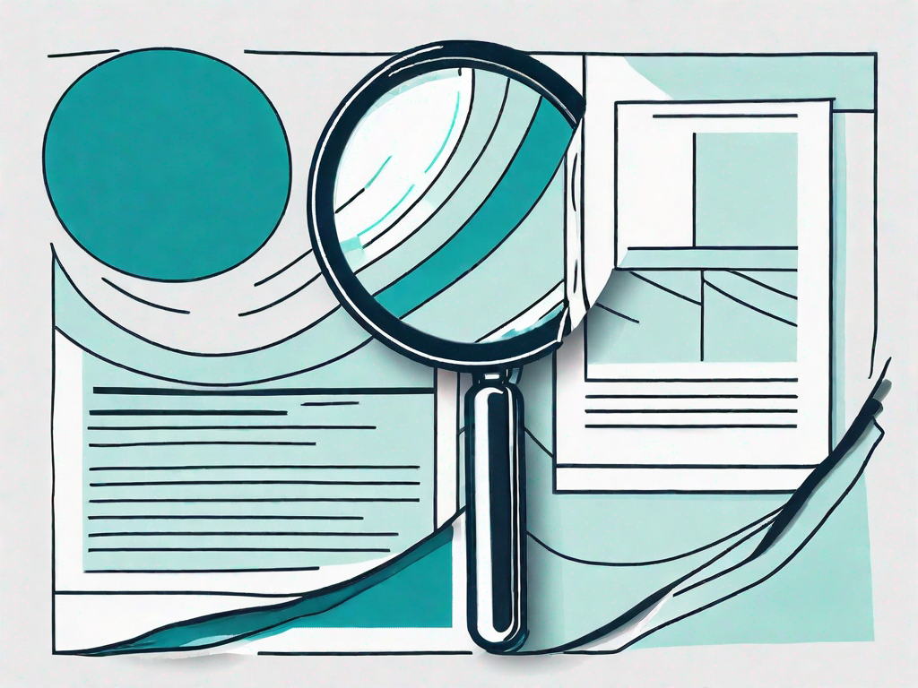 A magnifying glass examining the gap between two sponsorship deal contracts