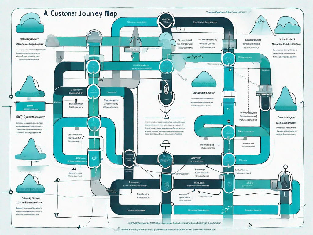 A customer journey map