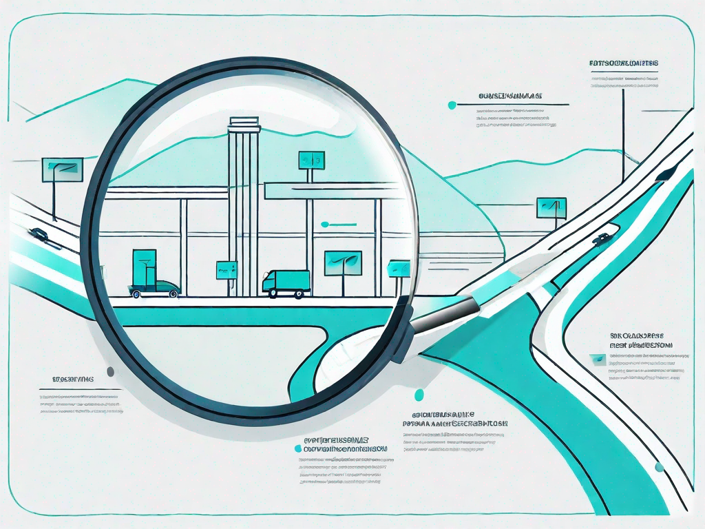 A roadmap with various stages